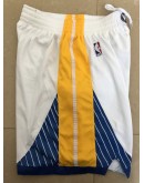 Golden State Warriors White  Shorts