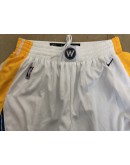 Golden State Warriors White  Shorts