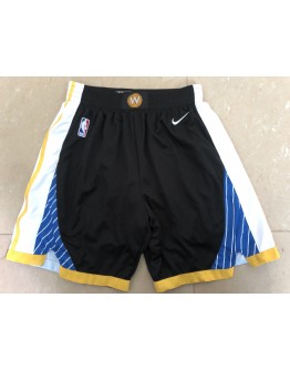 Golden State Warriors Black Shorts