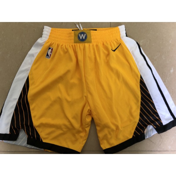 Golden State Warriors Yellow Shorts