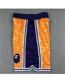 Los Angeles Lakers Yellow Shorts