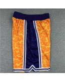 Los Angeles Lakers Yellow Shorts