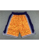 Los Angeles Lakers Yellow Shorts