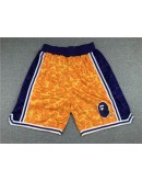 Los Angeles Lakers Yellow Shorts