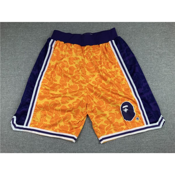 Los Angeles Lakers Yellow Shorts