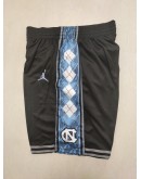 North Carolina Tar Heels Black Shorts