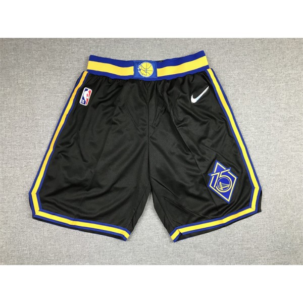 Golden State Warriors Black Shorts