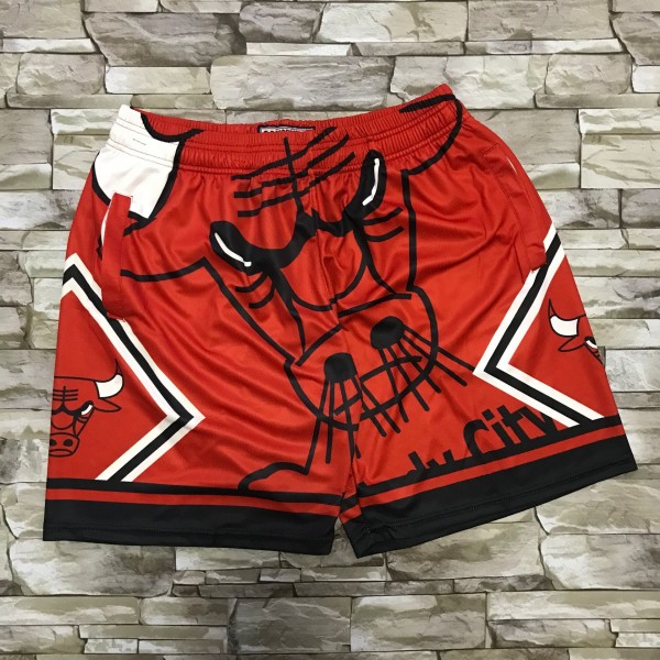 Chicago Bulls Red Shorts