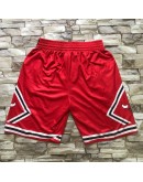 Chicago Bulls Red Shorts