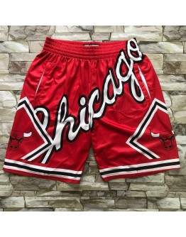 Chicago Bulls Red Shorts