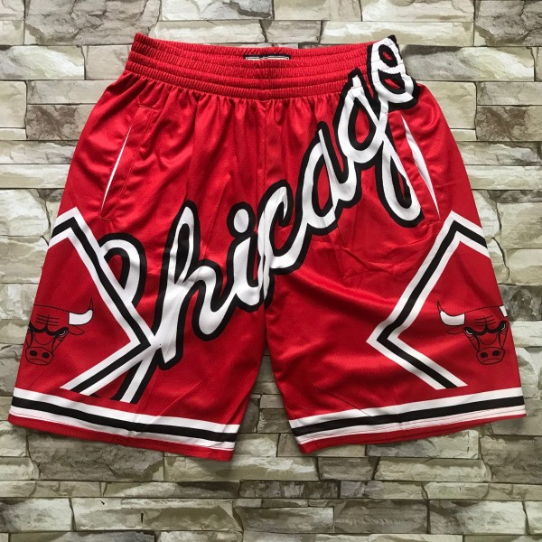 Chicago Bulls Red Shorts