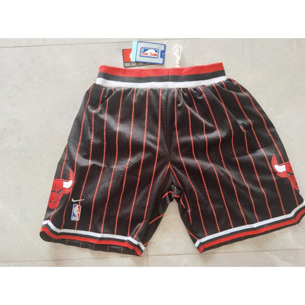 Chicago Bulls Black Shorts