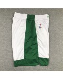 Boston Celtics White Shorts