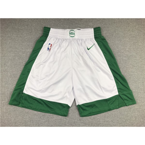 Boston Celtics White Shorts