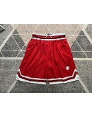 Descente Red Shorts