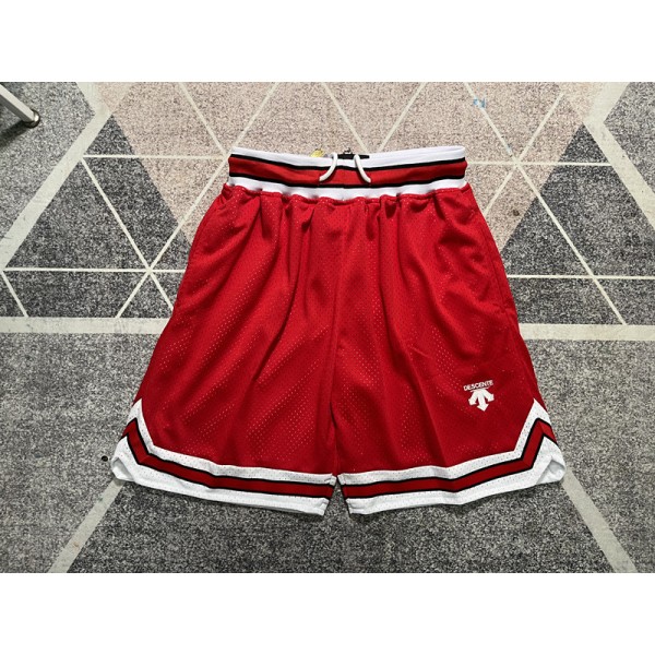 Descente Red Shorts