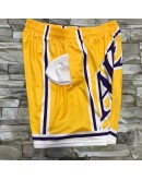 Los Angeles Lakers Yellow Shorts