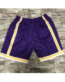 Los Angeles Lakers Purple Shorts