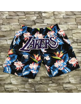 Los Angeles Lakers Black Shorts