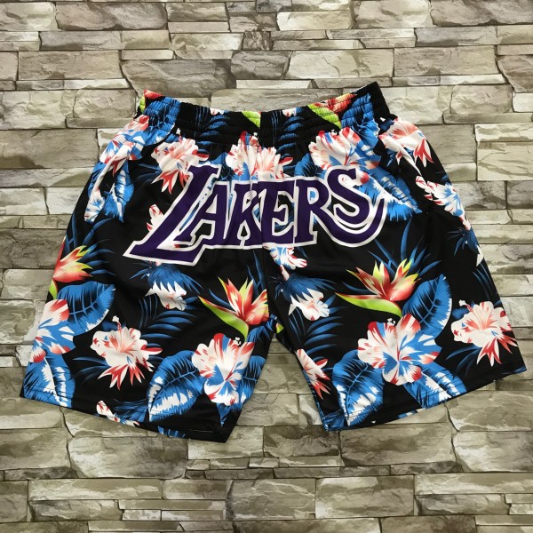 Los Angeles Lakers Black Shorts