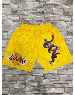 Los Angeles Lakers Yellow Shorts