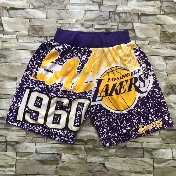 Los Angeles Lakers Purple Shorts