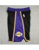 Los Angeles Lakers Black Shorts