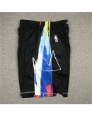 Brooklyn Nets Black Shorts