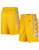 Los Angeles Lakers Yellow Shorts