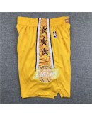 Los Angeles Lakers Yellow Shorts