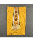 Los Angeles Lakers Yellow Shorts