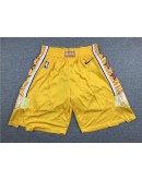 Los Angeles Lakers Yellow Shorts