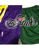 Los Angeles Lakers Green & Purple Shorts