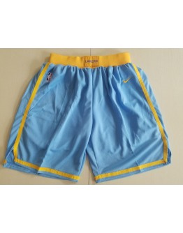 Los Angeles Lakers Light Blue Shorts