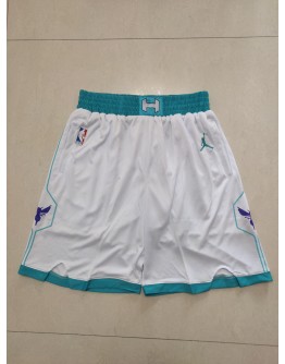 Charlotte Hornets White Shorts