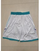 Charlotte Hornets White Shorts