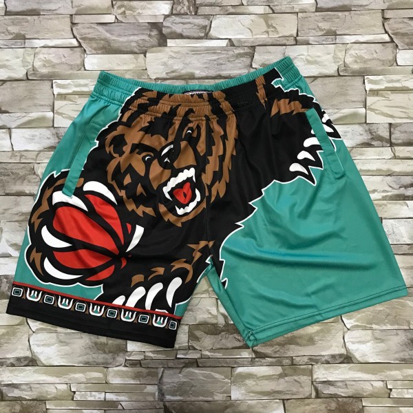 Memphis Grizzlies Teal Shorts