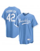 Jackie Robinson Brooklyn Dodgers Nike Alternate Cooperstown Collection Player Jersey - Light Blue