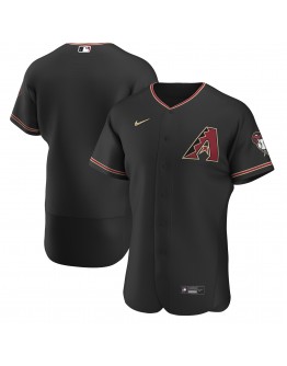 Arizona Diamondbacks Nike Alternate Authentic Team Jersey - Black