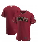 Arizona Diamondbacks Nike Alternate Authentic Team Jersey - Crimson