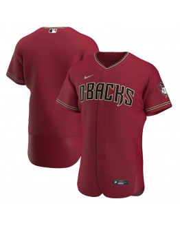 Arizona Diamondbacks Nike Alternate Authentic Team Jersey - Crimson