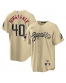 Madison Bumgarner Arizona Diamondbacks Nike City Connect Replica Player Jersey - Sand