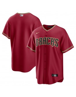 Arizona Diamondbacks Nike Alternate Replica Team Jersey - Red