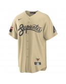 Randy Johnson Arizona Diamondbacks Nike City Connect Replica Player Jersey - Sand