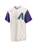 Luis Gonzalez Arizona Diamondbacks Nike Alternate Cooperstown Collection Player Jersey - Cream/Purple