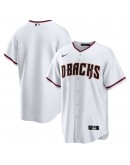 Arizona Diamondbacks Nike Home Blank Replica Jersey - White