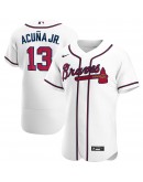 Ronald Acuna Jr. Atlanta Braves Nike Home Authentic Player Jersey - White