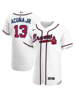 Ronald Acuna Jr. Atlanta Braves Nike Home Authentic Player Jersey - White