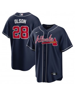 Matt Olson Atlanta Braves Nike Alternate Replica Player Jersey - Navy