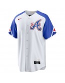 Ozzie Albies Atlanta Braves Nike 2023 City Connect Replica Player Jersey - White